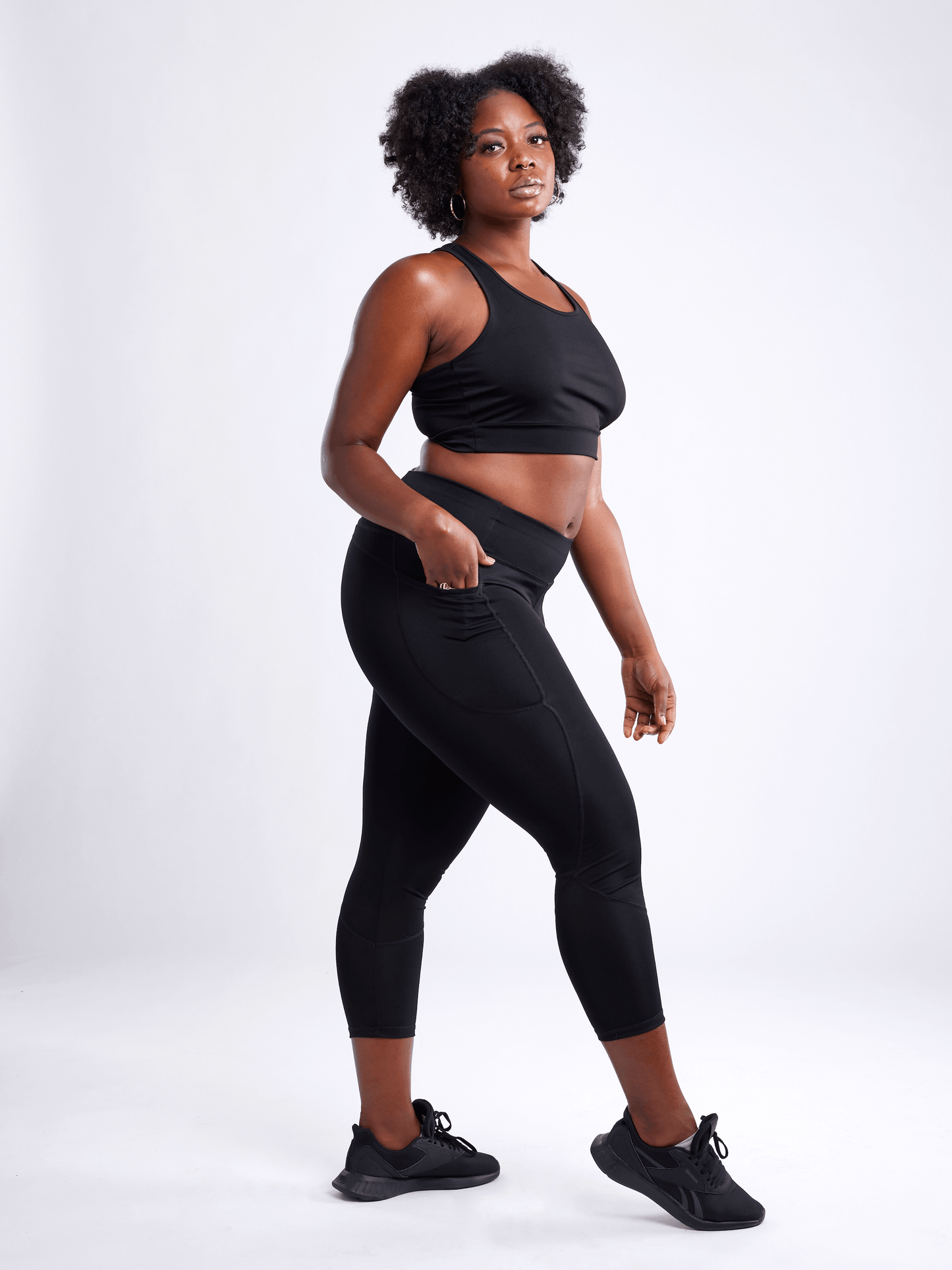 JupiterGear High-Waisted Classic Gym Leggings with Side Pockets