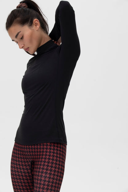 Cozy Mock Neck Long Sleeve