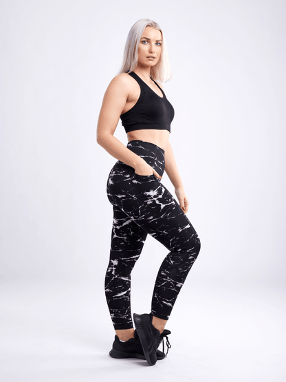 JupiterGear High-Waisted Classic Gym Leggings with Side Pockets