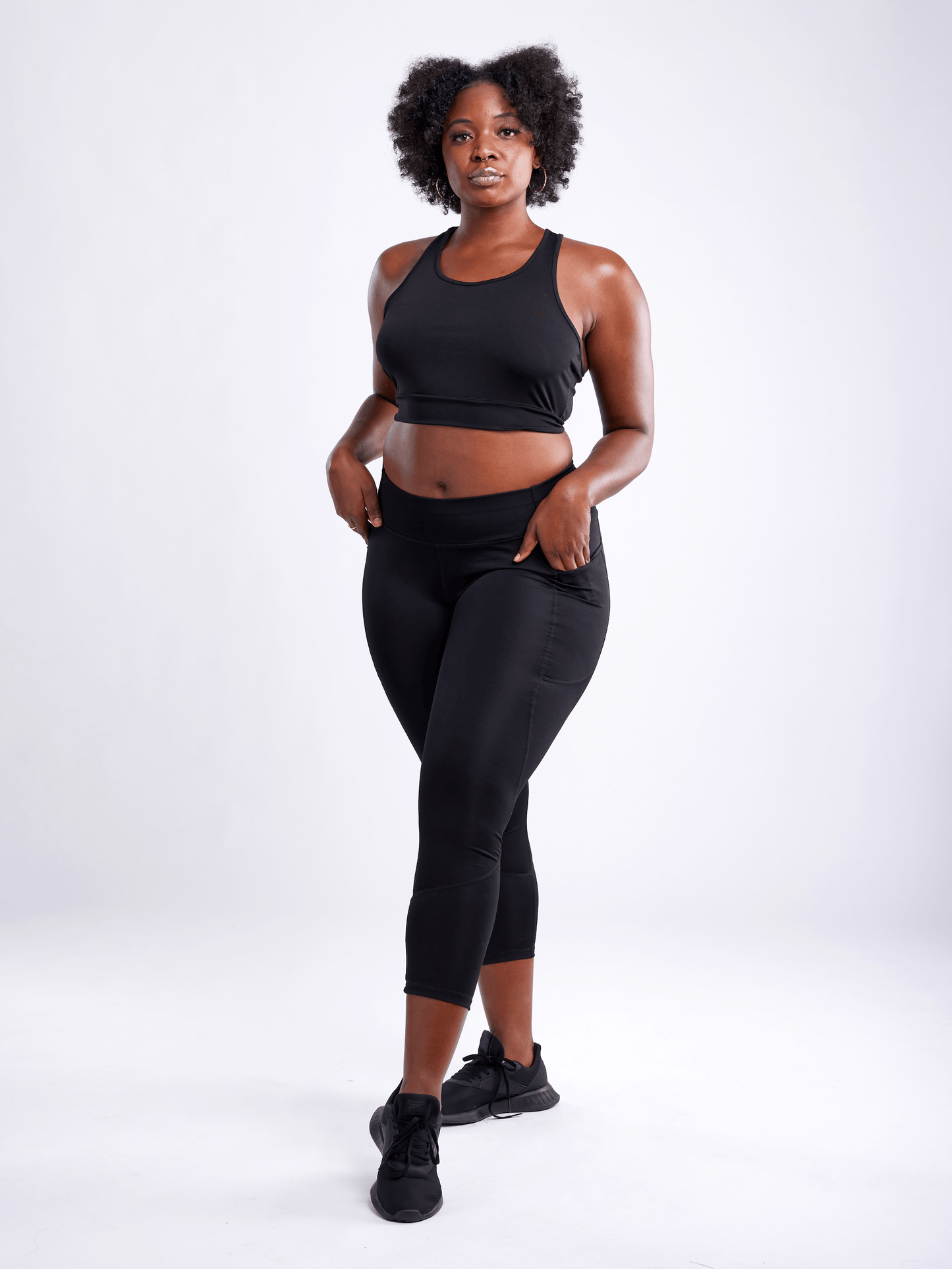 JupiterGear High-Waisted Classic Gym Leggings with Side Pockets